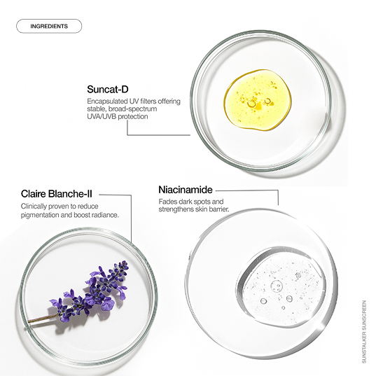 Sunstalker Korea 3-1 Water Based Moisturiser | Serum | Sunscreen SPF50+++ Suncat D 50g