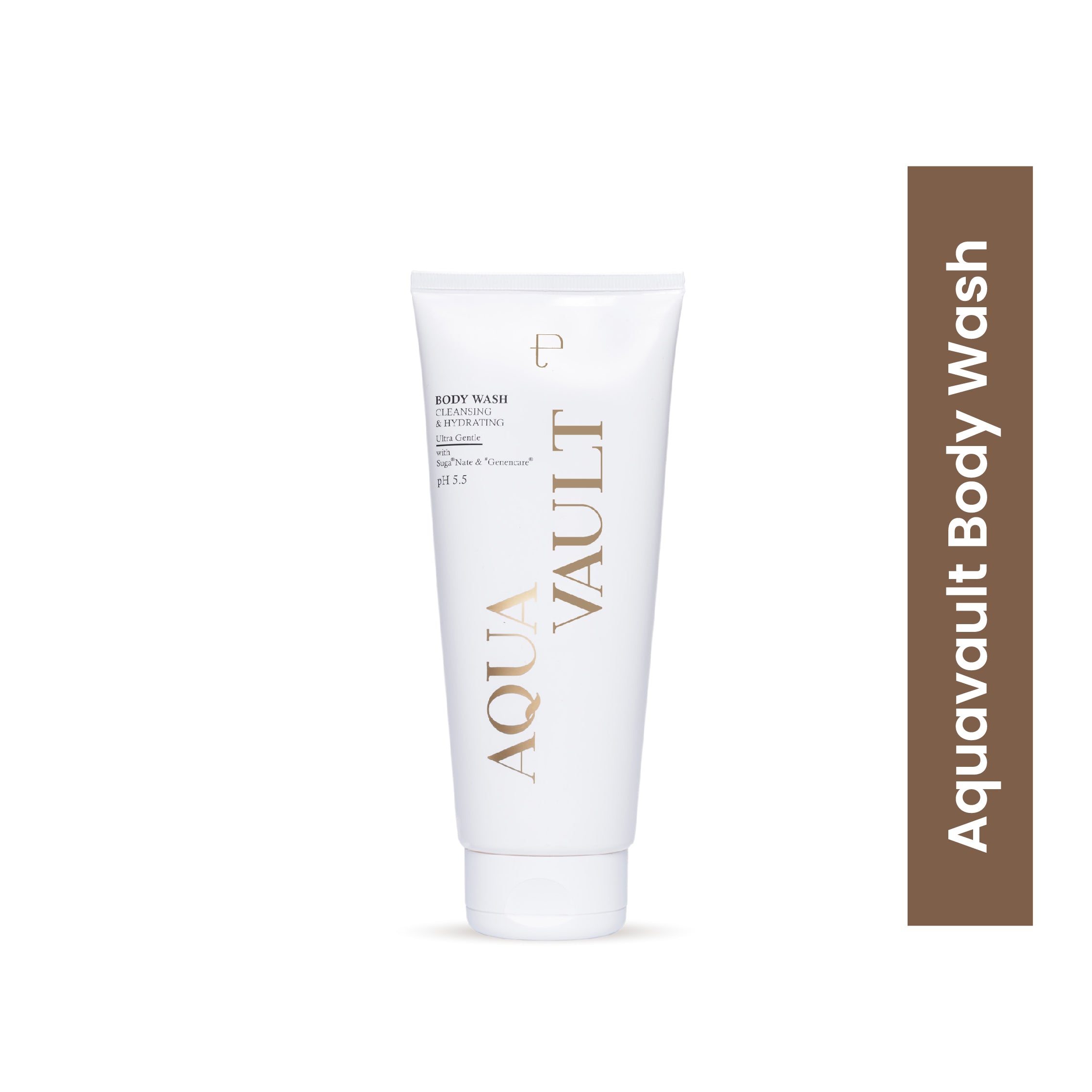 Aquavault Body Wash PH 5.0 India's 1st All-Age, All-Gender, Ultra Soft & Baby-Safe | 200ml