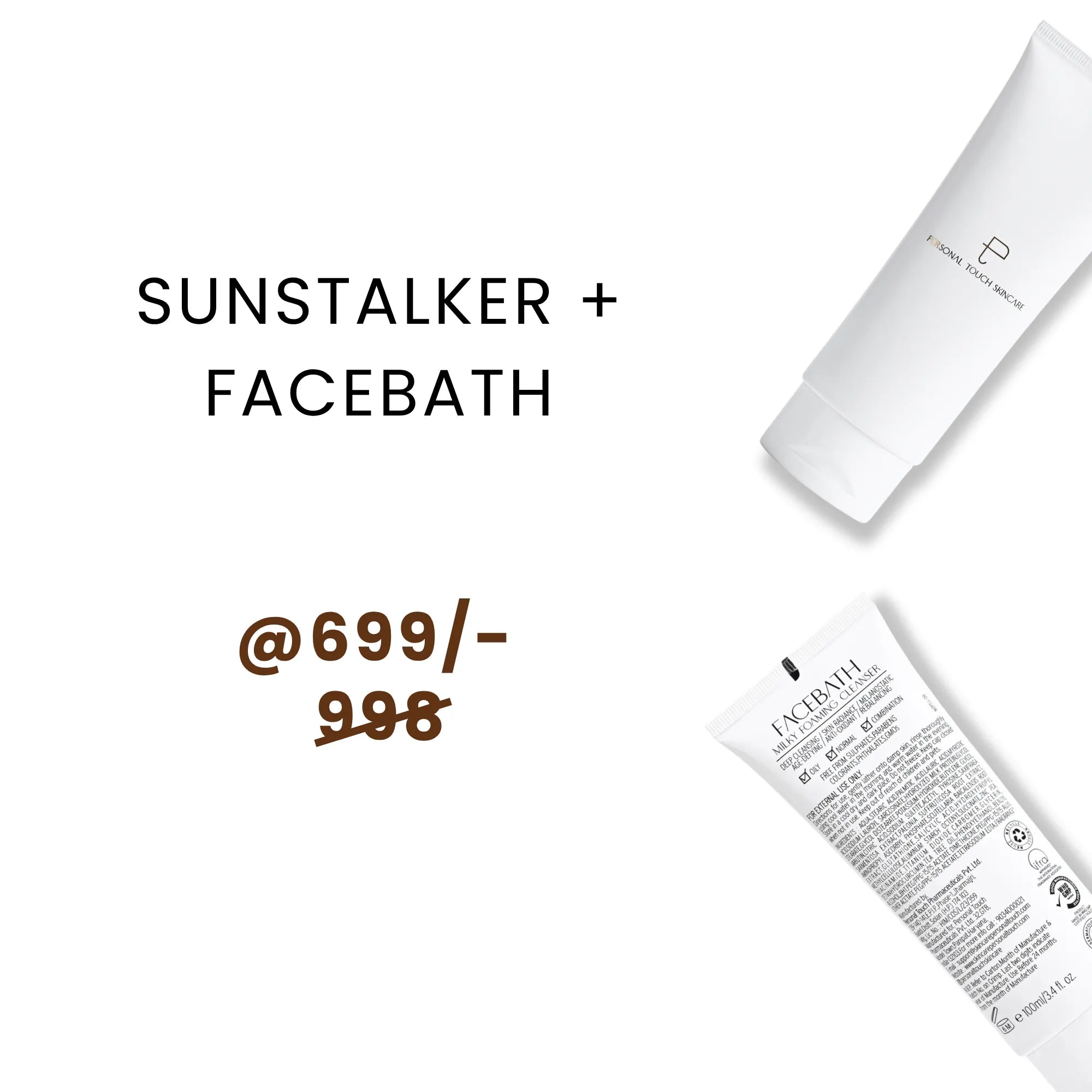 Buy Sunstalker & Get Facebath 50ml Free