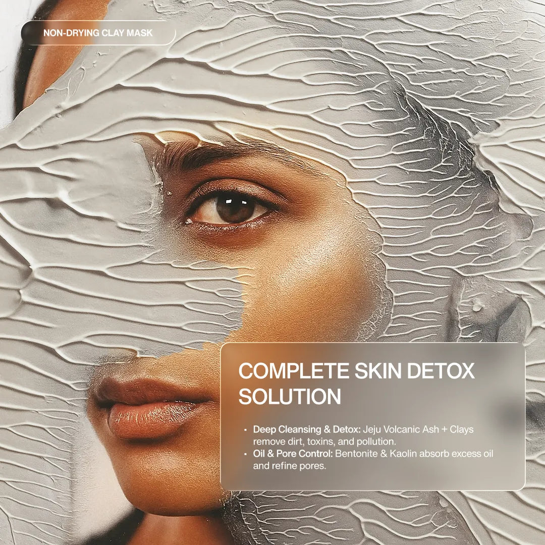 Combo of Clay Mask, Face Scrub & Aquamelt
