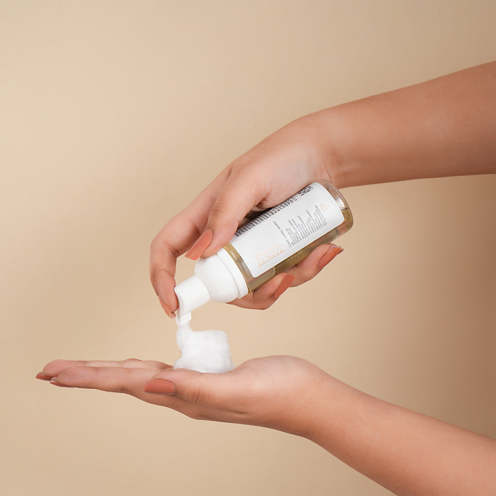 Zitsit Foaming Facewash for Acne With Glycolic Acid Extract