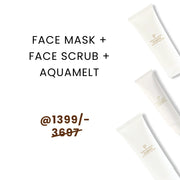 Combo of Clay Mask, Face Scrub & Aquamelt