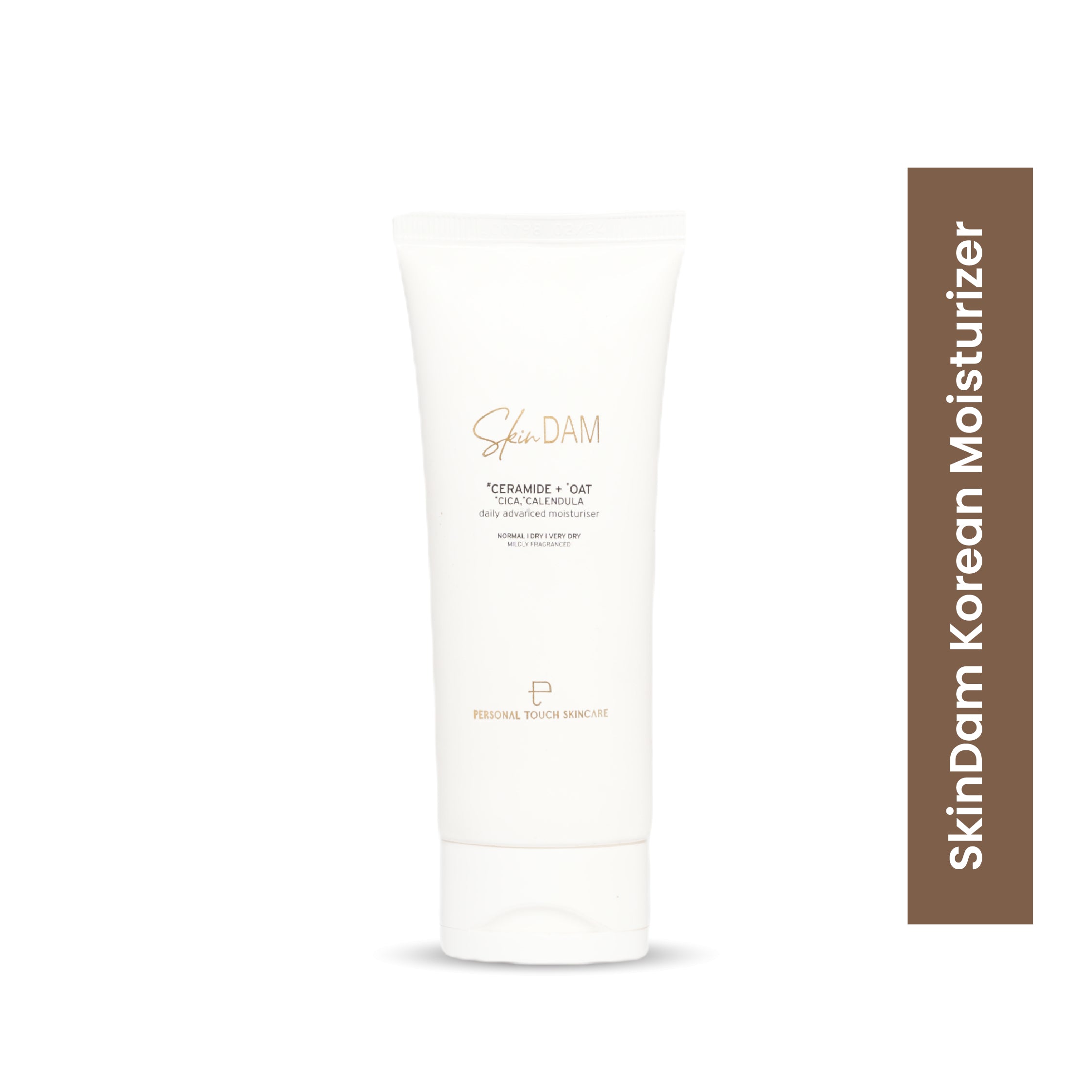 Skindam Korean Moisturizer With Ceramide 3 | Oat Kernell For Extremely Dry & Eczema Prone Skin | 50g