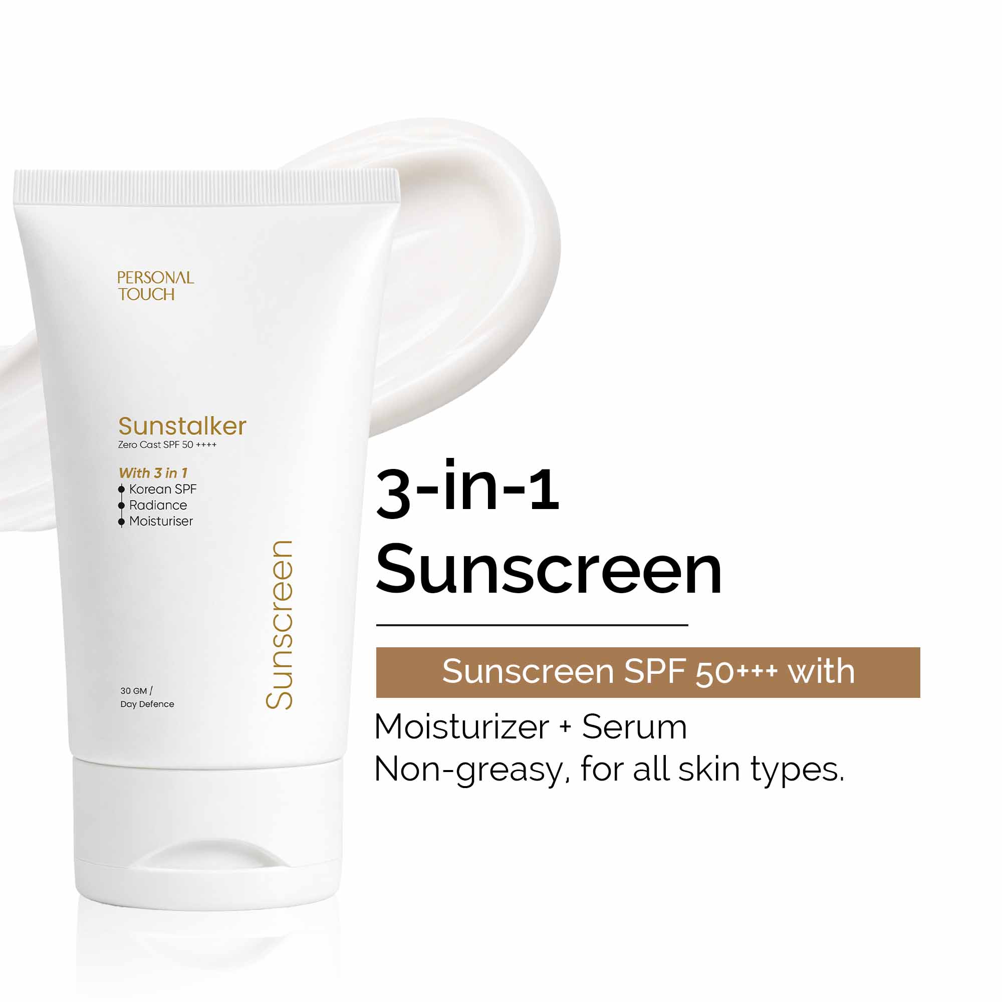 Sunstalker Water Gel Sunscreen SPF 50+++ 50g - Image 1