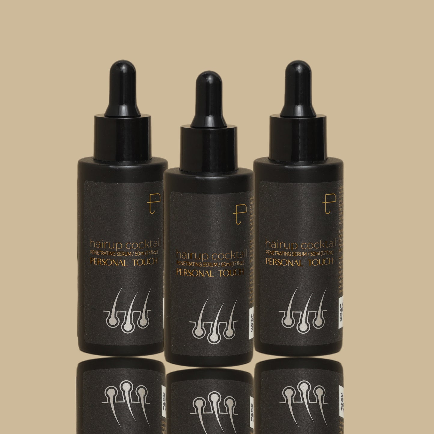 Hair Up Cocktail - 3 Month Pack - Advanced Hair Growth Serum with Anagain & Redensyl