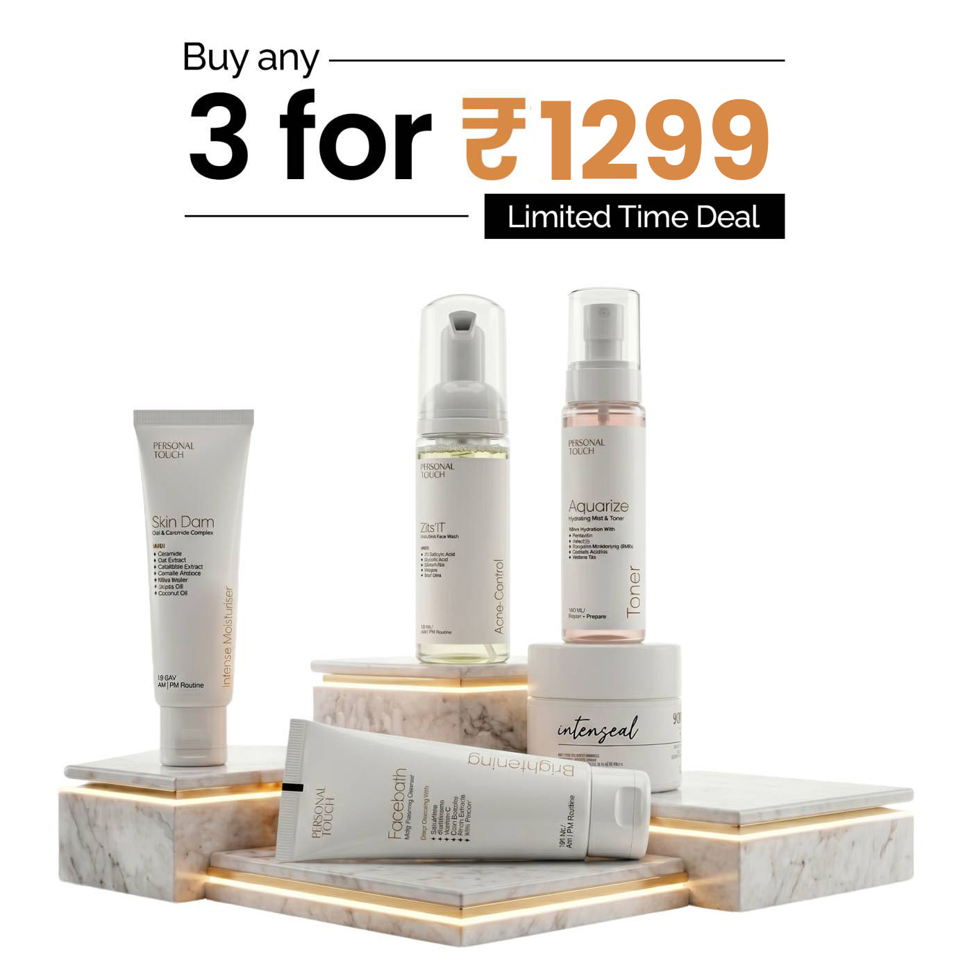 BUY ANY 3 AT 1299