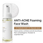 Zitsit Foaming Acne Face Wash with Glycolic & Salicylic Acid 50 ml