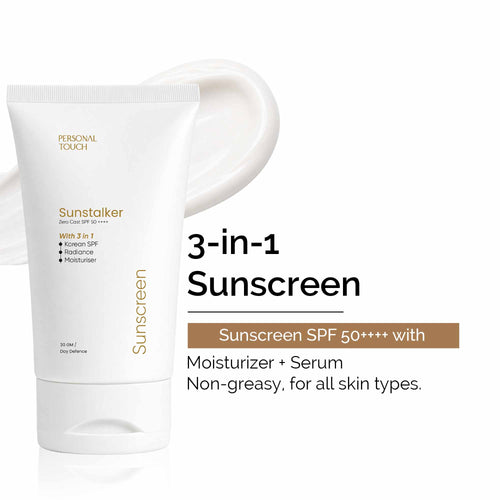 Sunstalker 3-in-1 Sunscreen SPF 50+++ Moisturizer + Serum - 30g