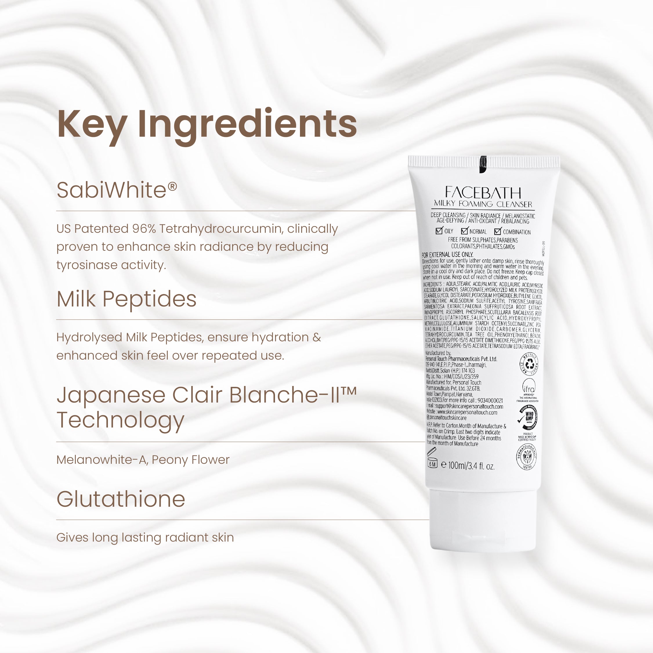 Combo of 3 x Facebath 100ml