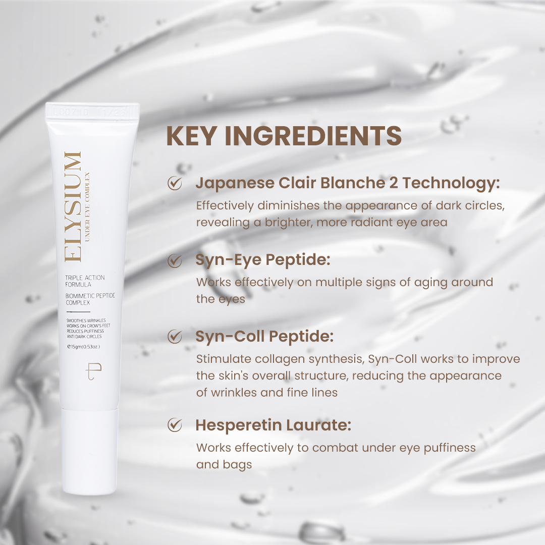 Elysium 9D Formula Under Eye Gel 15g + Surprise Gift 🎁
