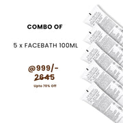 MBM Combo of 5 x Facebath 100ml