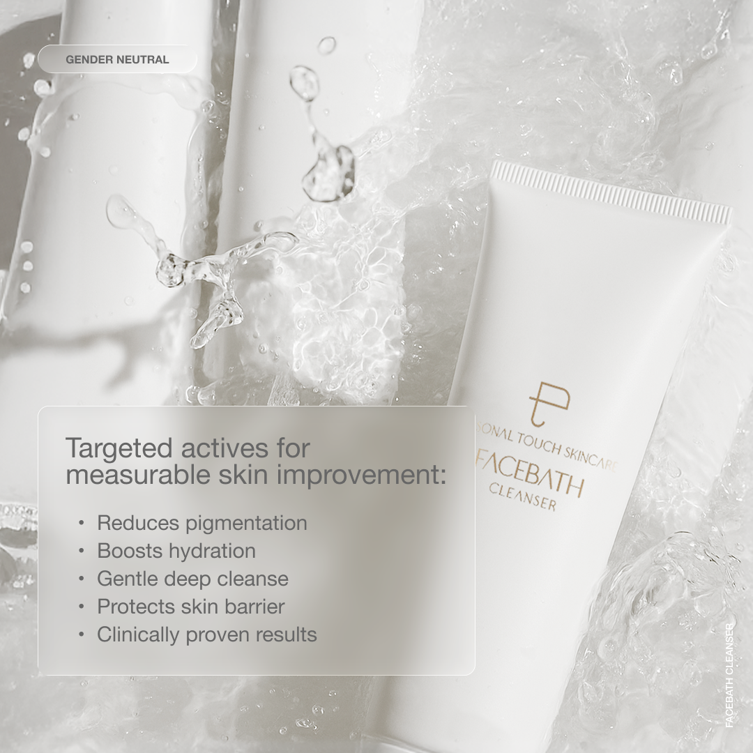 Facebath Deep Cleansing Facewash All Skin Types Niacinamide Pigmentation Correction - Oily, Normal & Combination Skin | 100ml