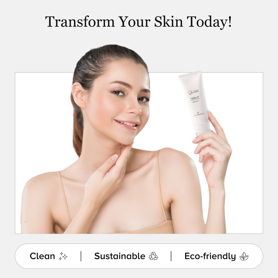 Skindam Korean Moisturizer With Ceramide 3 | Oat Kernell For Extremely Dry & Eczema Prone Skin | 50g