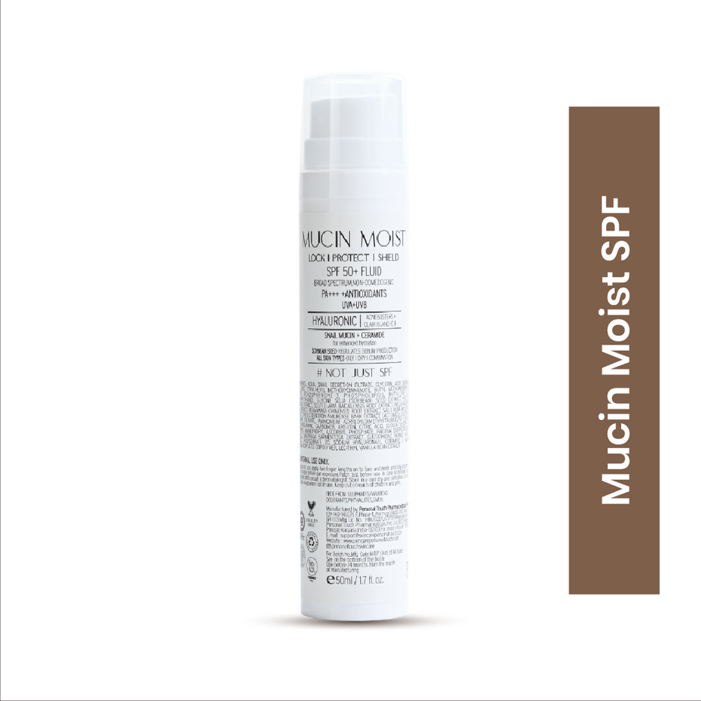 Mucin SPF 50+++ Sunscreen with Snail Mucin 50g