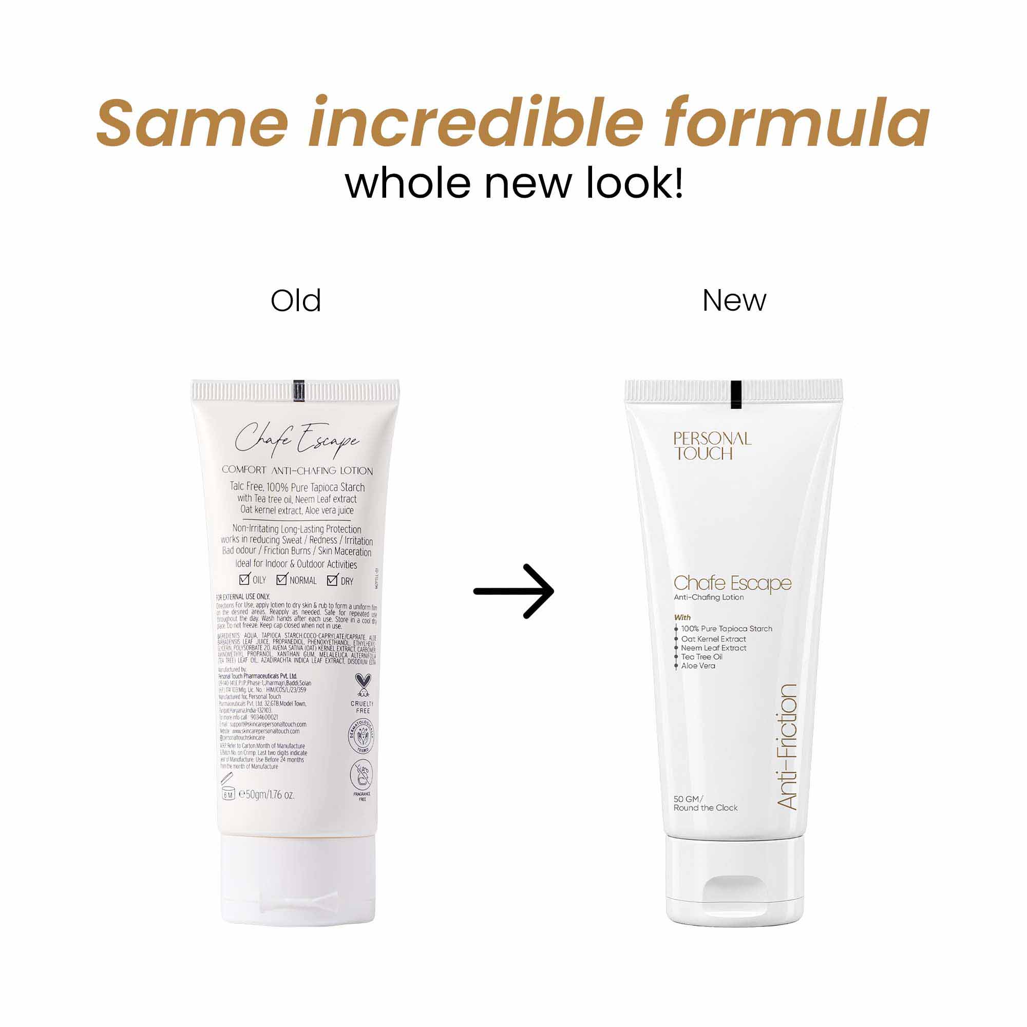 Chafe Escape Anti-Chafing & Anti-Friction Lotion - 50 g