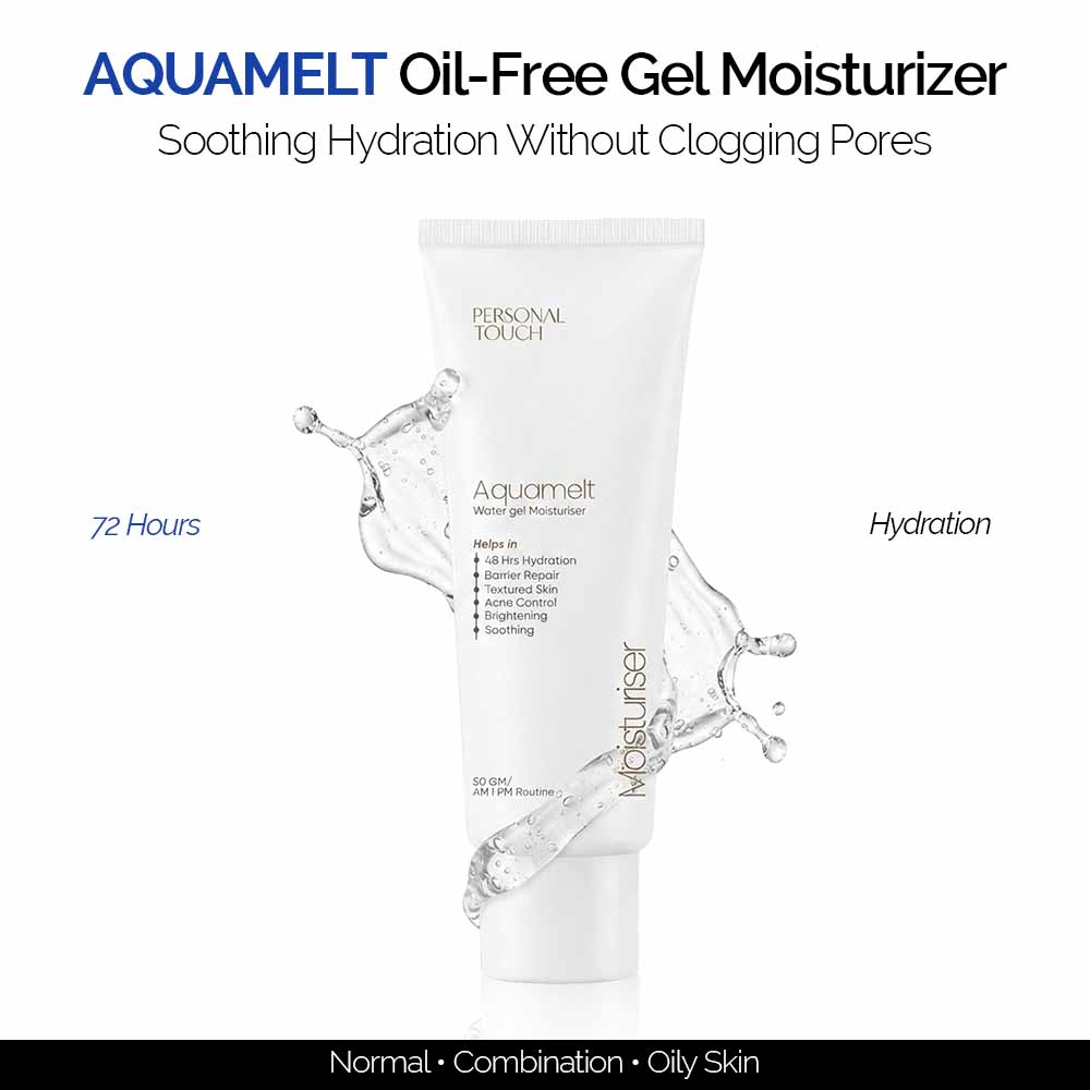 Aquamelt Moisturizer Post-Treatment Soothing Gel with Glutathione & Panthenol - 50 g