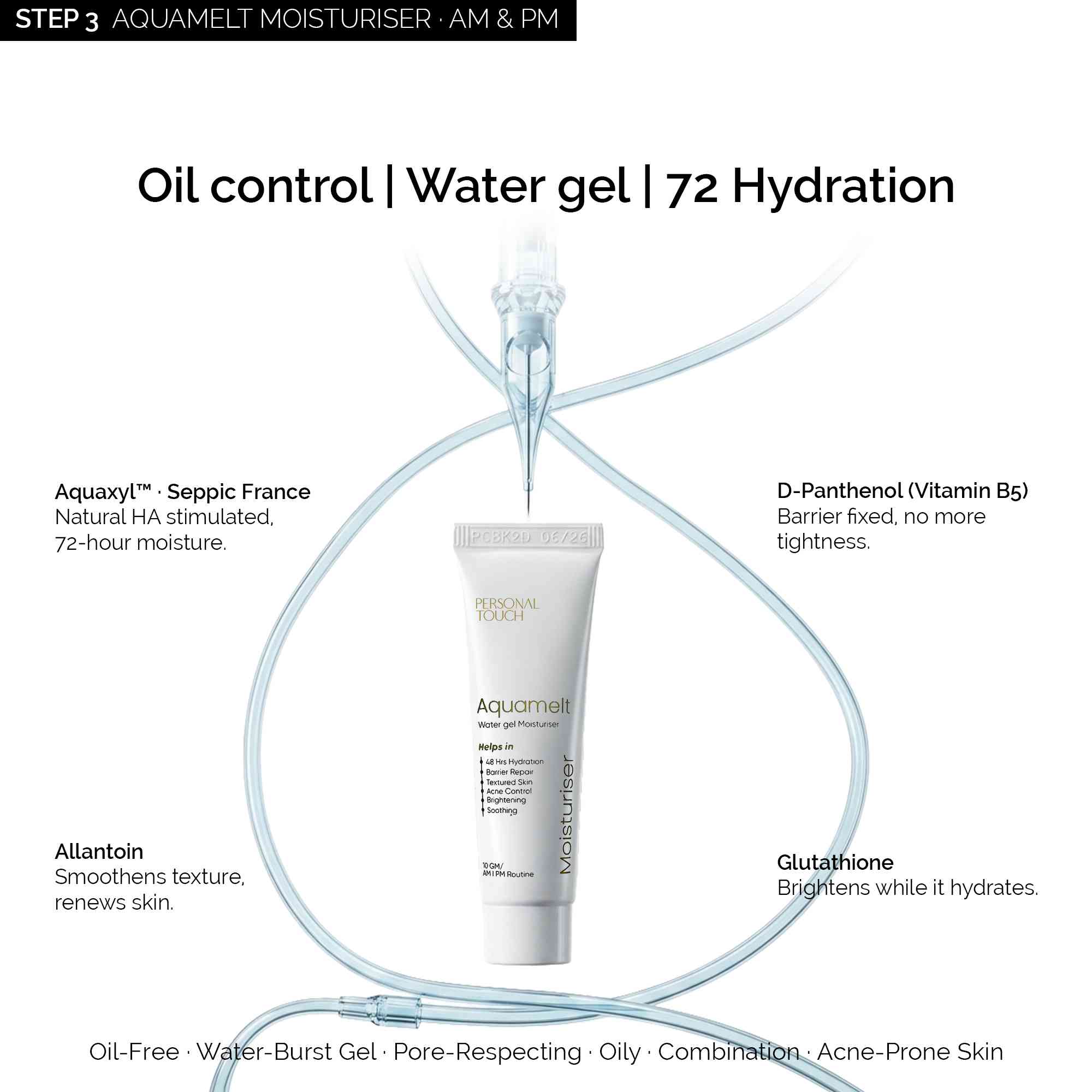 Brightening Therapy Trial Kit | for Oily & Combination Skin | Facewash + Serum + Moisturiser + Sunscreen