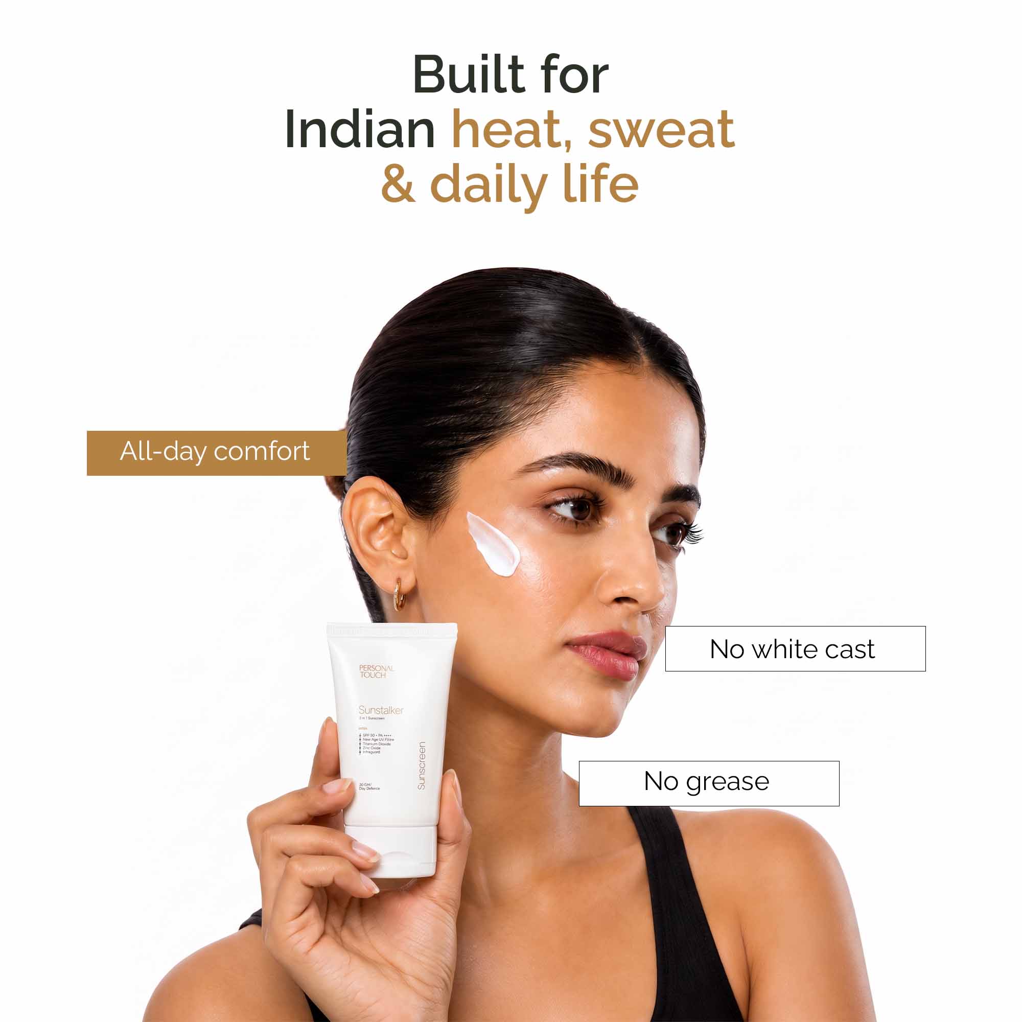 Sunstalker 3-in-1 Sunscreen SPF 50+++ Moisturizer + Serum - 30g