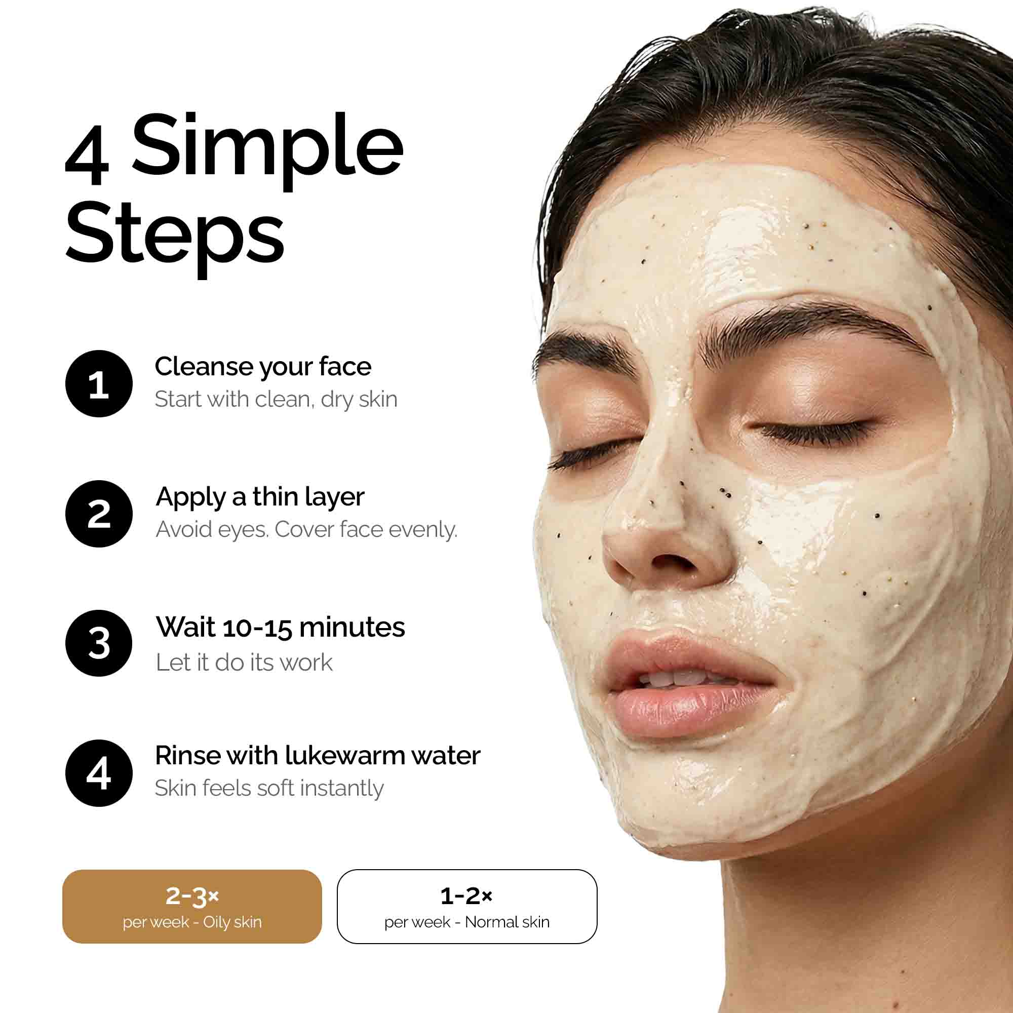 Facebath Jeju Volcanic Clay Mask 75g + Surprise Gift