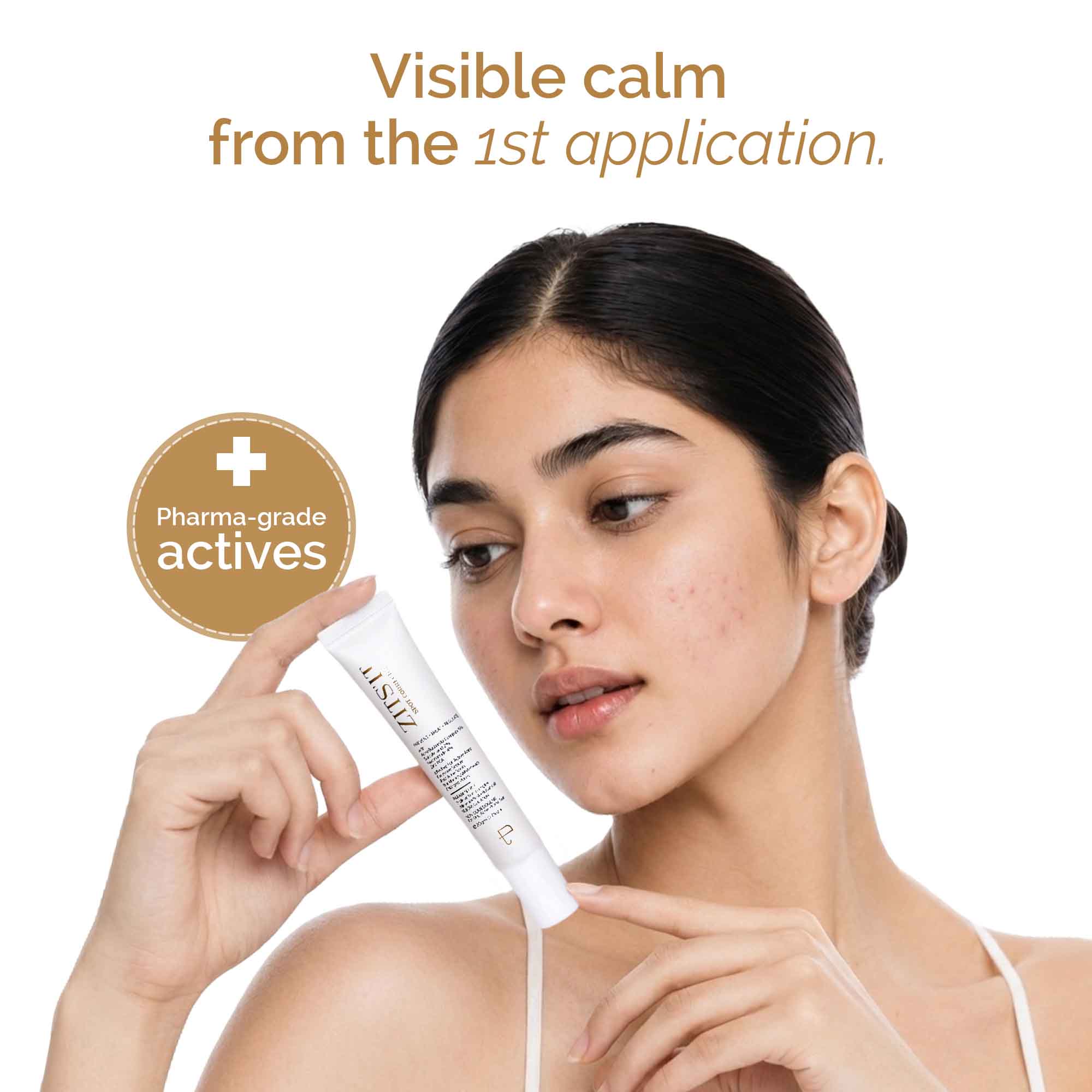 Zitsit Spot Corrector For Active Acne | Acne Scars | Salicylic | Niacinamide | Zinc - Acne Prone & Active Acne | 20g