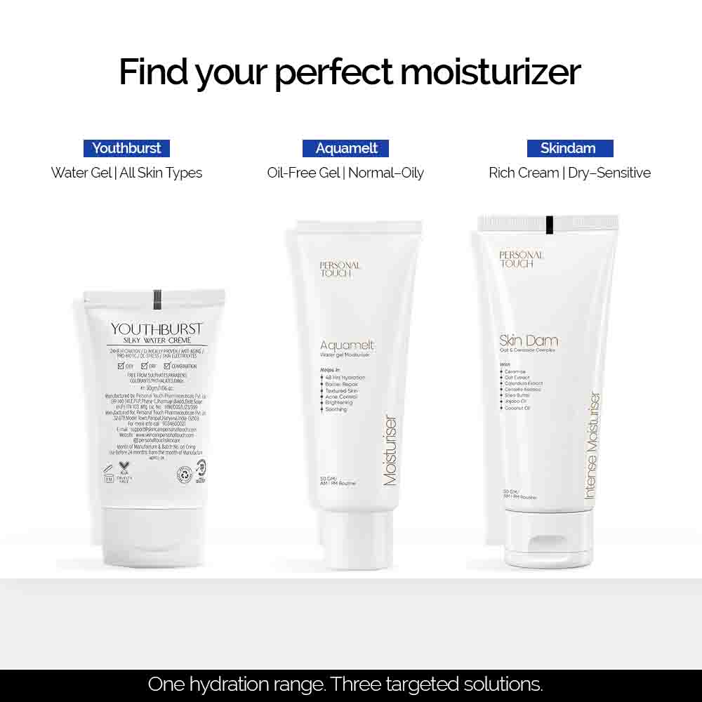Aquamelt Moisturizer Post-Treatment Soothing Gel with Glutathione & Panthenol - 50 g