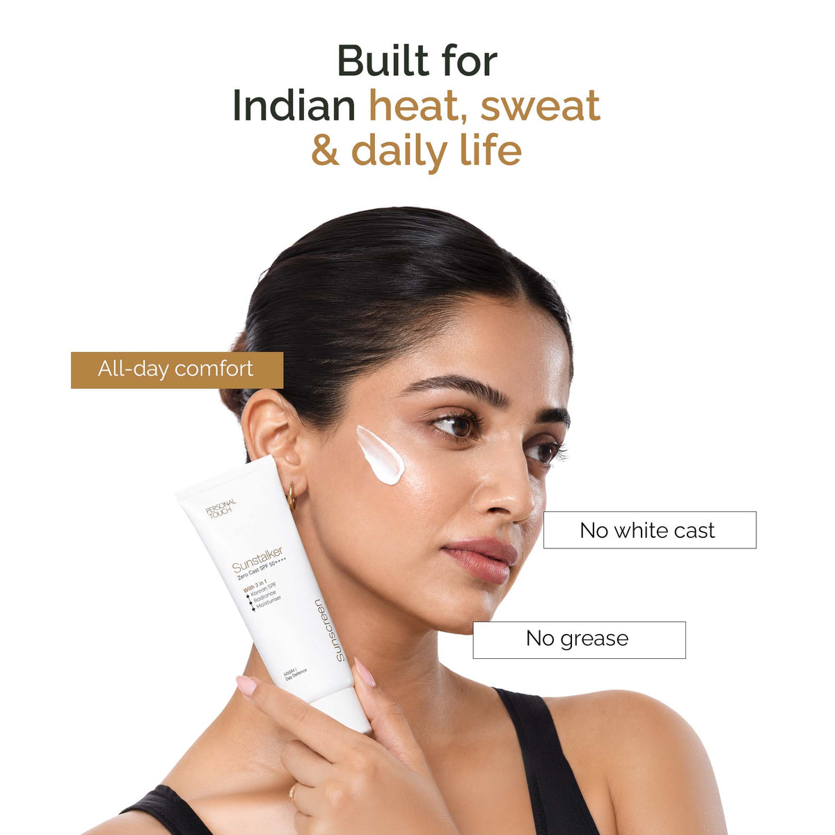 Sunstalker 3-in-1 Sunscreen SPF 50+++ with Moisturizer + Serum