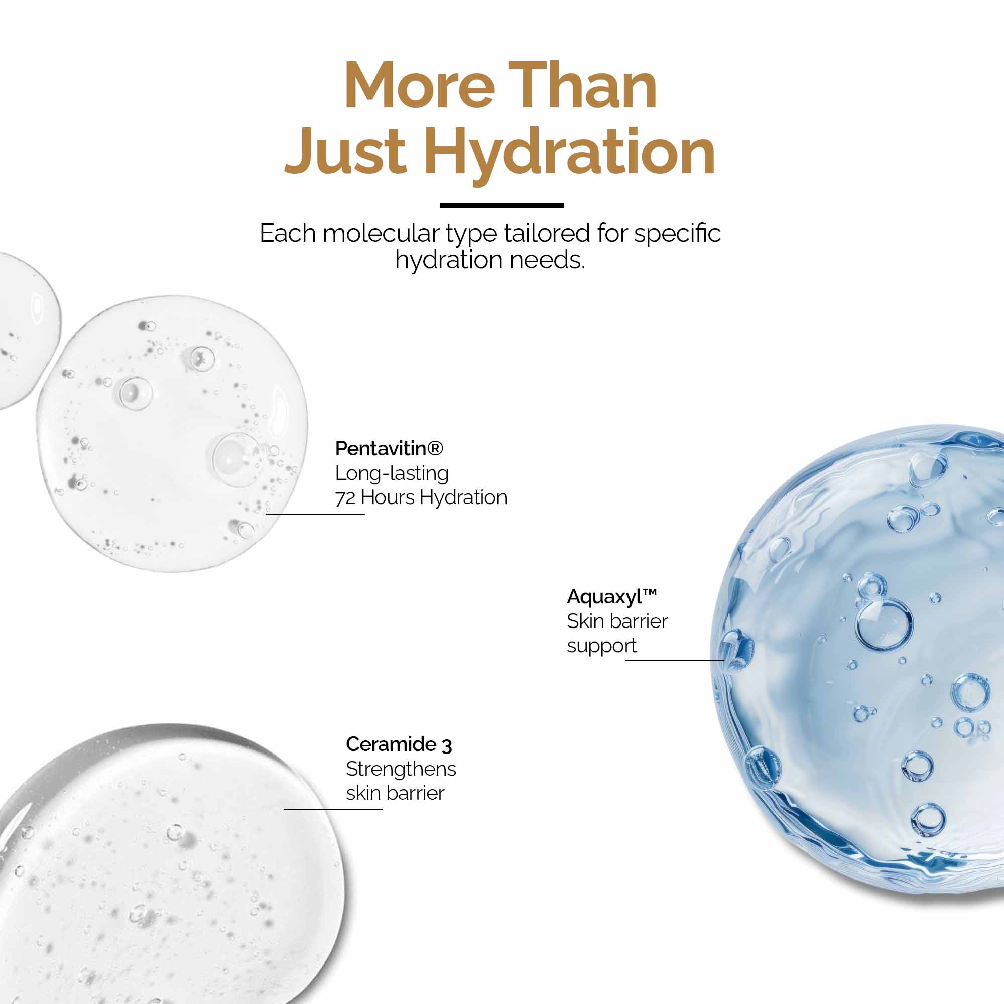 Mucin Moist Serum with 9 Kinds of Hyaluronic Acid, 5% Niacinamide, Snail Mucin & Ceramides
