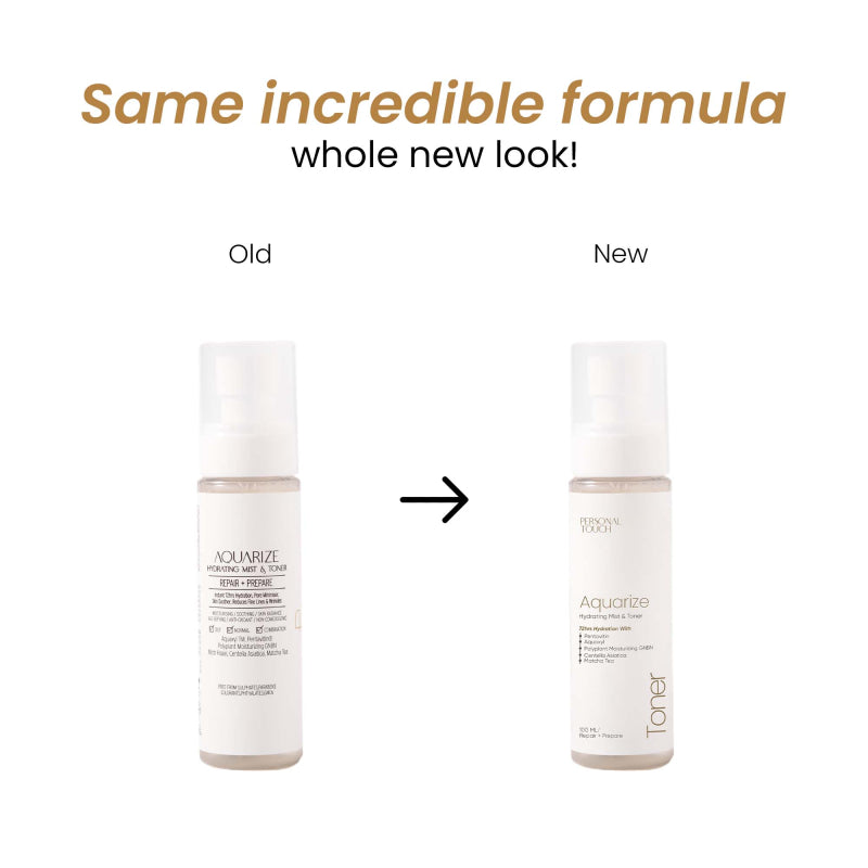 Aquarize Hydrating Toner & Mist with Hyaluronic Acid and Aquaxyl 100 ml