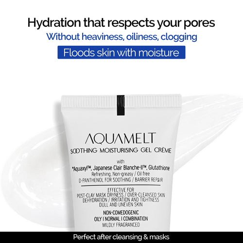 Aquamelt Moisturizer Post-Treatment Soothing Gel with Glutathione & Panthenol - 50 g