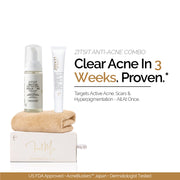 Anti Acne Combo - Zitsit Facewash, Spot Corrector & Towel