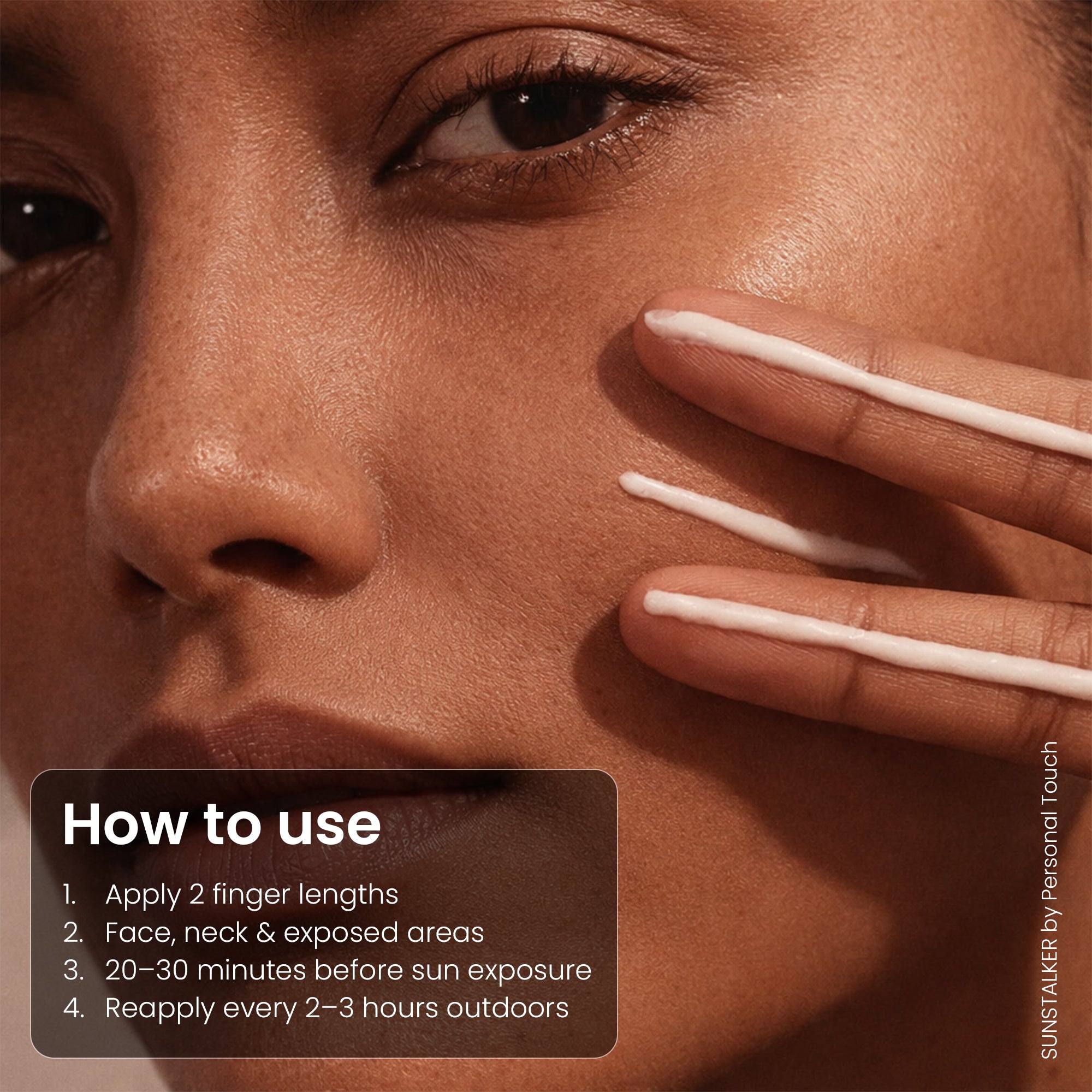 Sunstalker 3-in-1 Moisturizer + Serum + SPF 50+++ - 50gm