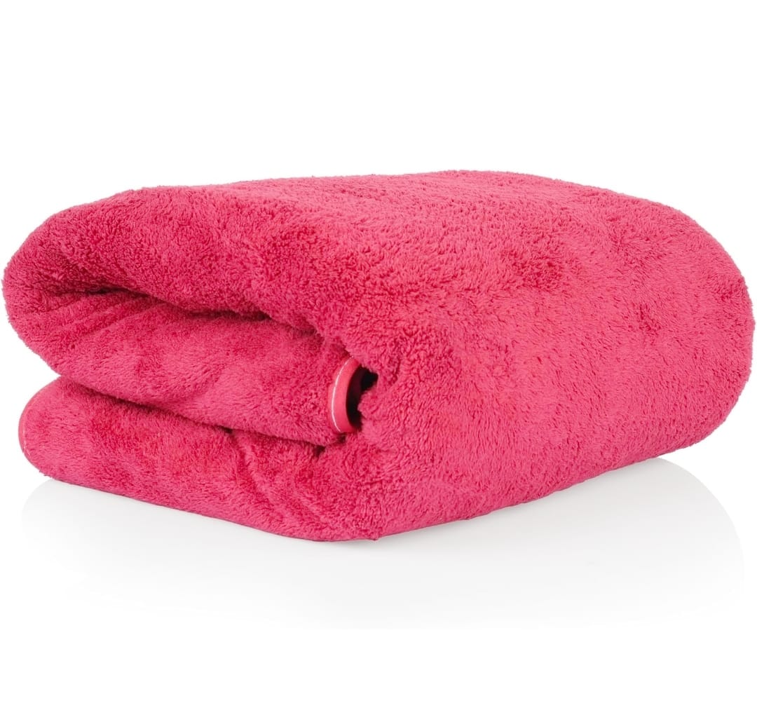 Feel Me Ultra-Soft Microfiber Bath Towel - Gentle Exfoliating Body Towel for Even Skin Tone - Makeup Removal & Anti-Aging - 70x140cm Large Size