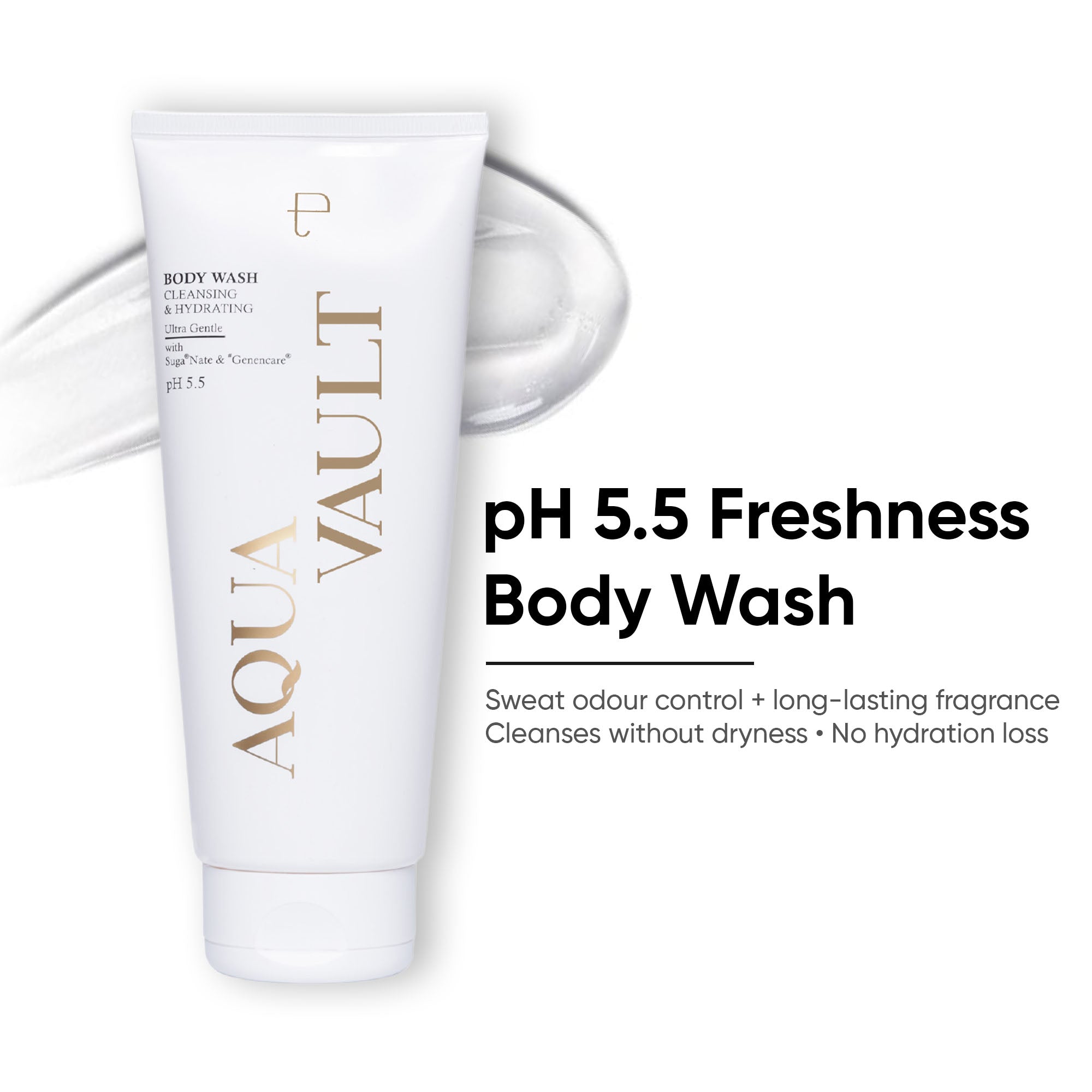 Aquavault Gentle Body Wash 200 ml