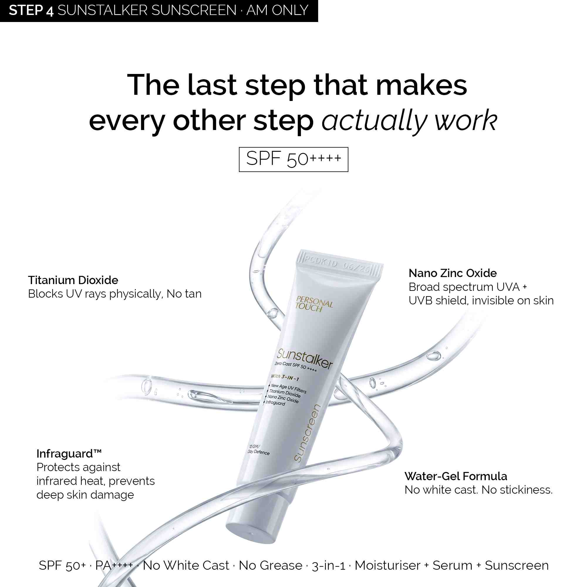 Brightening Therapy Trial Kit | for Oily & Combination Skin | Facewash + Serum + Moisturiser + Sunscreen