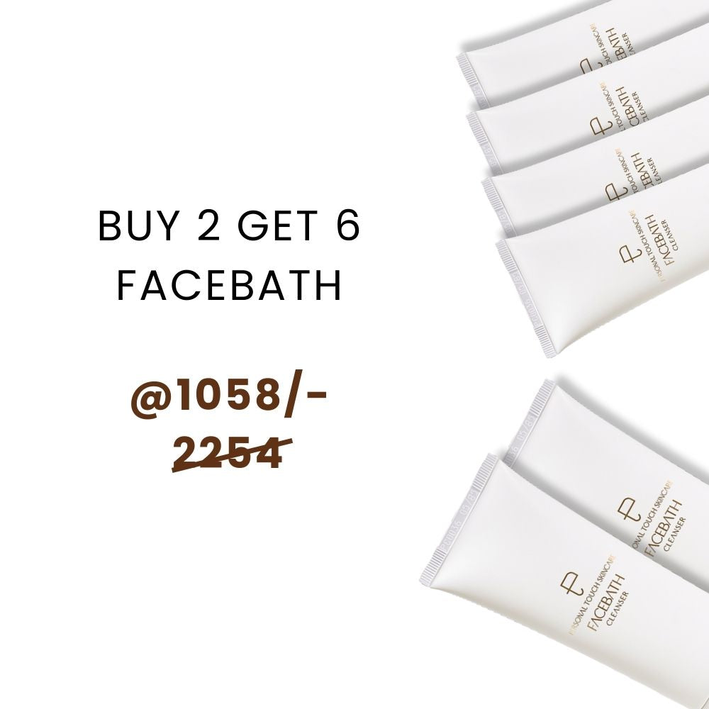 Buy 2 x Facebath 100ML & Get 4 x Facebath - 50ML Free
