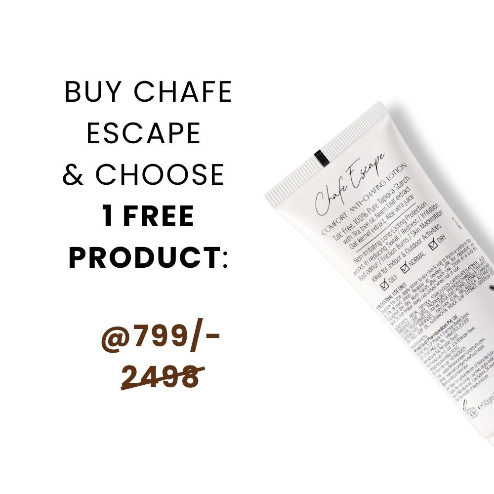 Buy Chafe Escape Anti Chafing Lotion & Choose Free Product