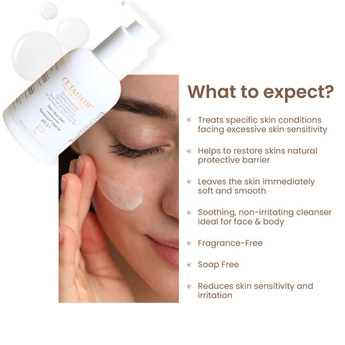 Cetabath Gentle Cleanser with Panthenol & Niacinamide 100 ml