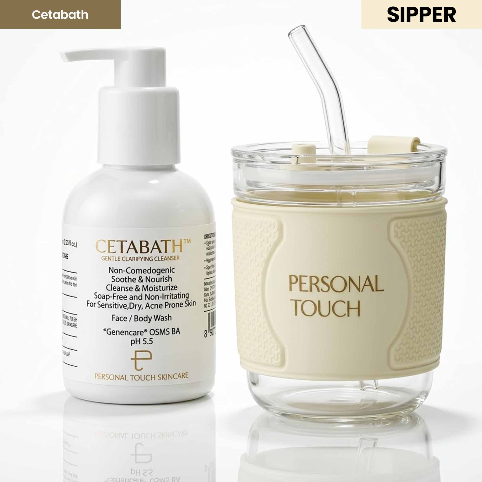 Cetabath Gentle Cleanser with Panthenol & Niacinamide 100 ml