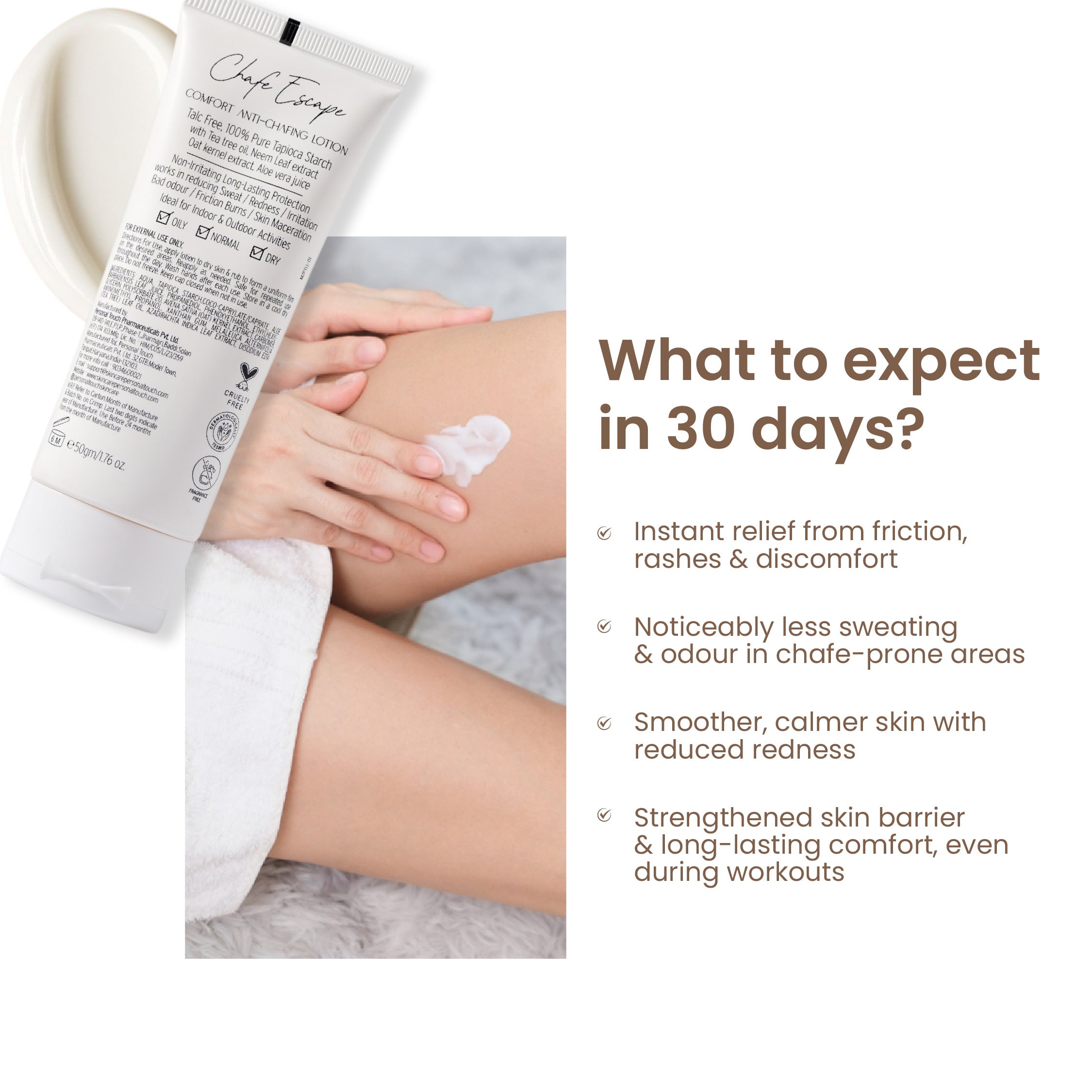 Buy Chafe Escape Anti Chafing Lotion & Choose Free Product