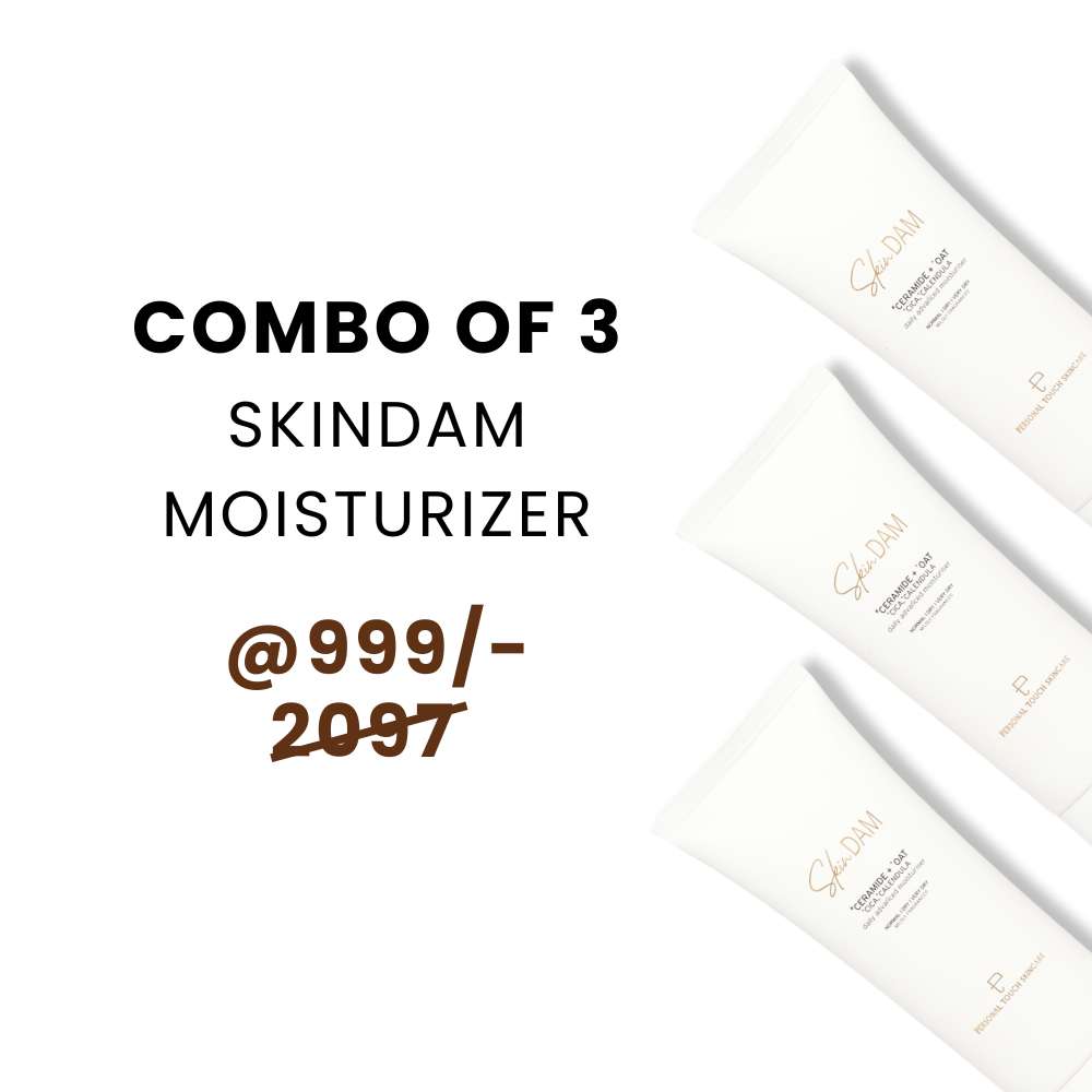 Combo of 3 x Skindam Moisturizer