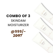 Combo of 3 x Skindam Moisturizer