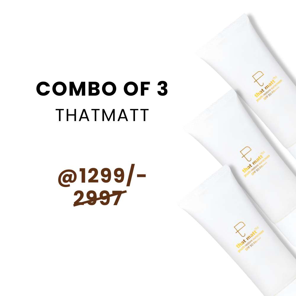 Combo of 3 x Thatmatt