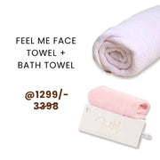 Combo of Feel Me Face Towel & Bath Towel