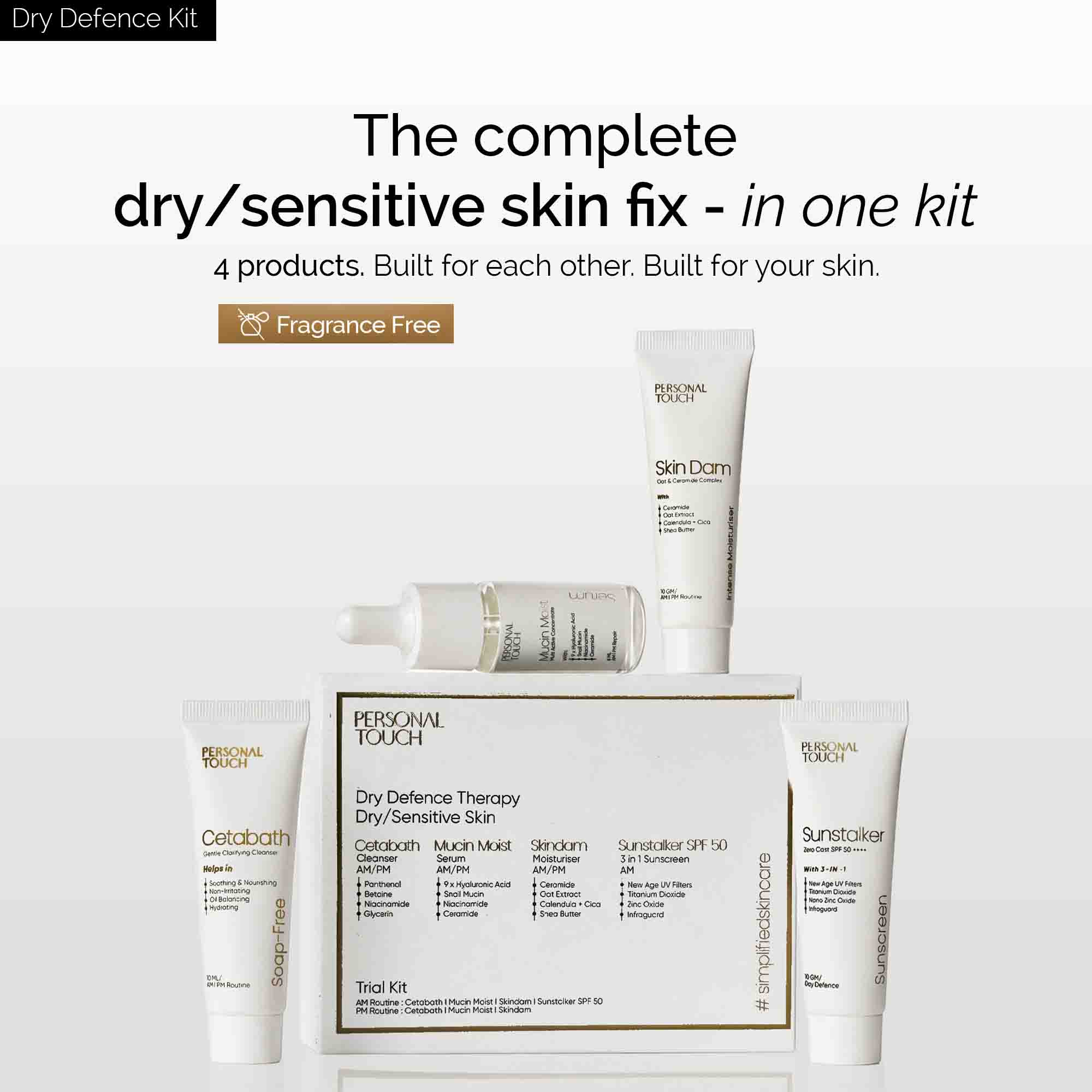 Dry Defence Therapy Kit - Dry/Sensitive Skin