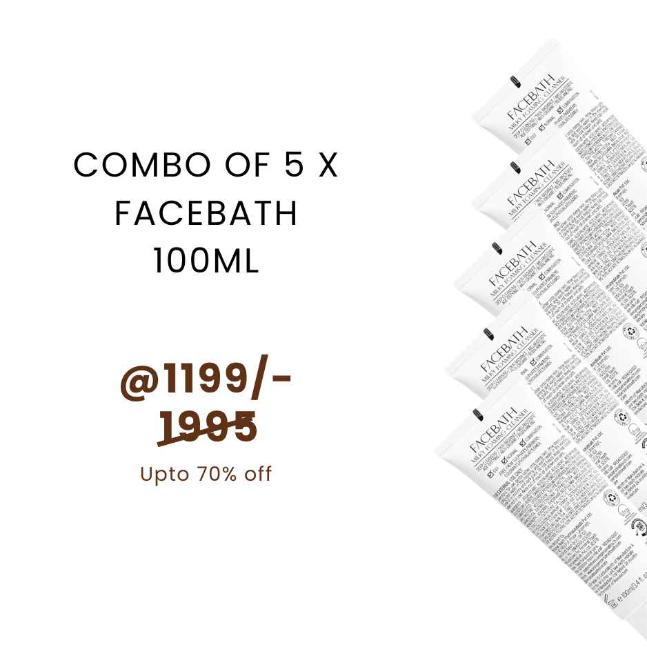 MBM Combo of 5 x Facebath 100ml