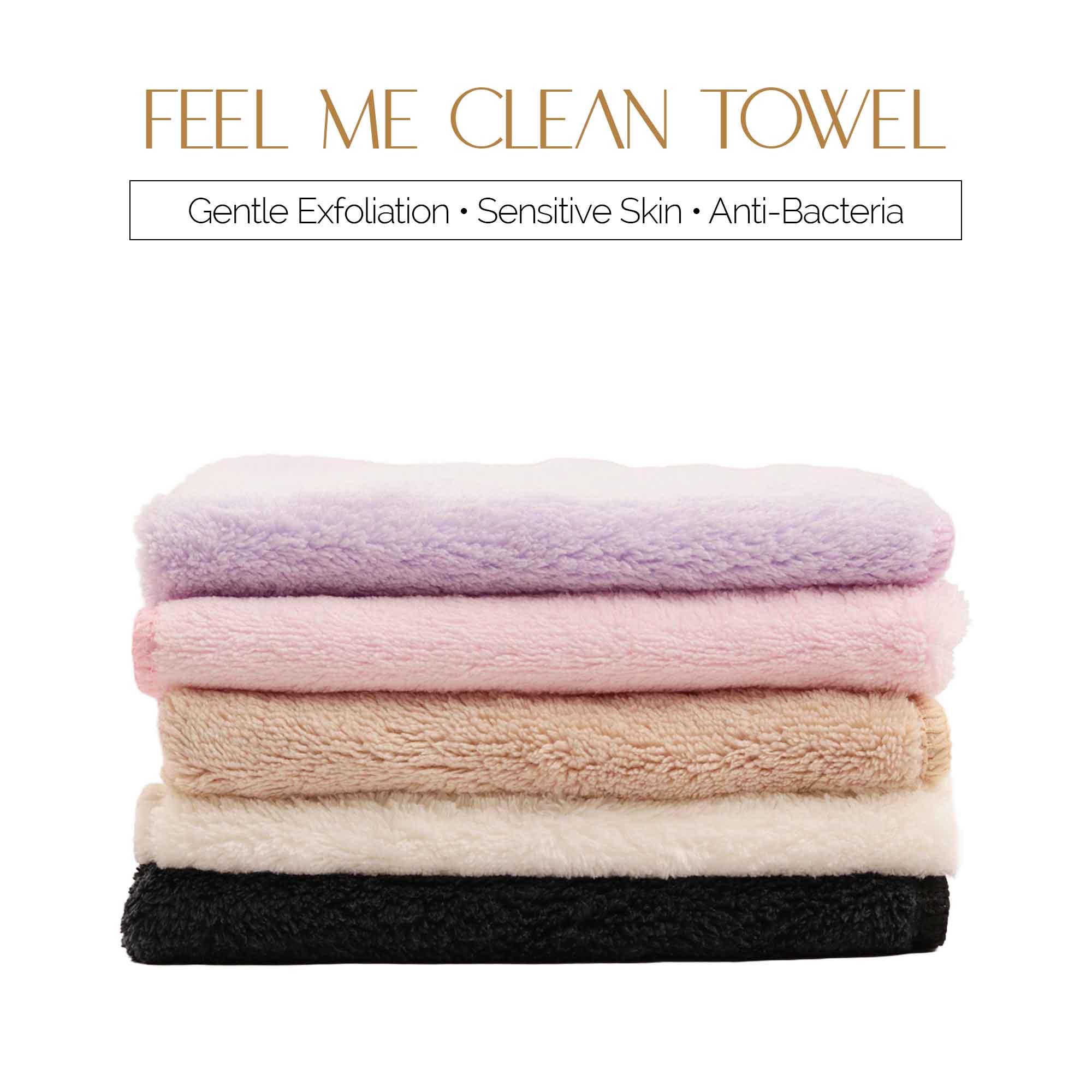Feel Me Microfiber Mini Clean Towels (Pack of 2)