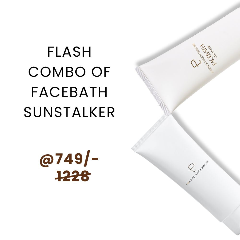 Flash Combo of Facebath 100ml & Sunstalker - 50g