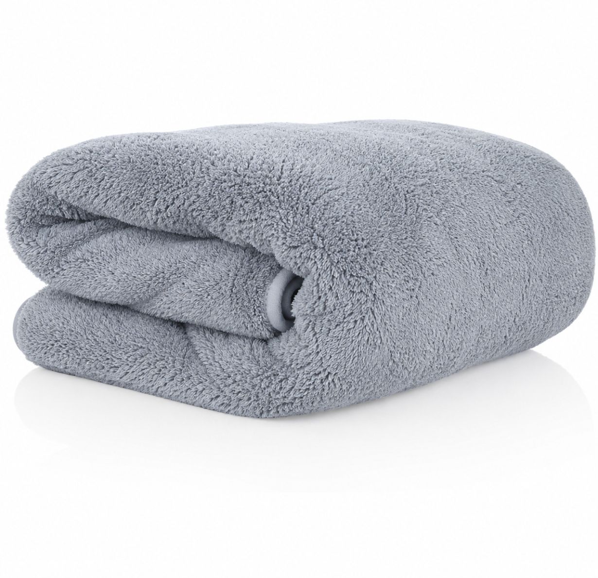Feel Me Ultra-Soft Microfiber Bath Towel - Gentle Exfoliating Body Towel