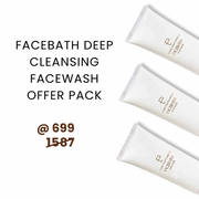 Facebath Deep Cleansing Facewash Offer Pack (Limited Time 2 Hours)