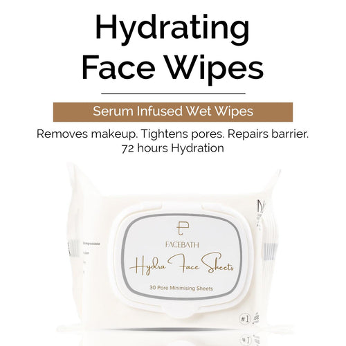 Hydra Facial Hydrating Wipes 30 Sheets